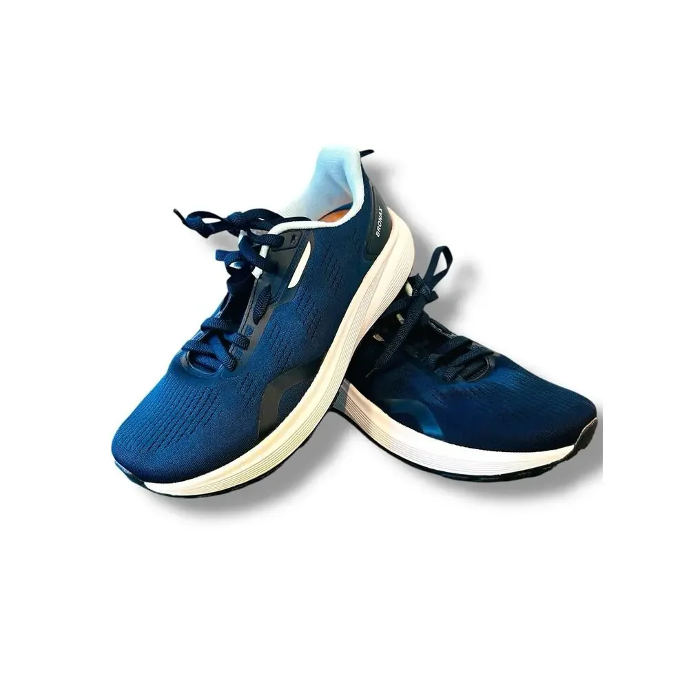 BRONAX Wide Toe Box Running Shoe Cushioned Support Sneaker Women Size 11.5 EU42
